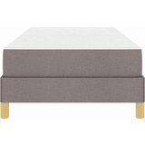 vidaXL Postelja z vzmetnico Taupe, rjava 80 x 200 cm | Shoptok.si