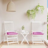 vidaXL Jastuci za stolice 2 kom ružičasti 50x50x7 cm od tkanine Oxford Cijene