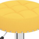  Barski stolci od tkanine 2 kom boja senfa | shoptok.hr