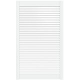  Vrata za ormarić rešetkasti dizajn bijela 99,3x59,4 cm borovina | shoptok.hr