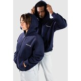 Another Cotton Lab Always Late Pulover s kapuco blue | Shoptok.si