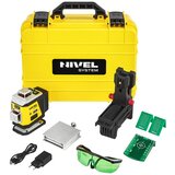 Nivel System CL4G Linijski laser - nivelir / 4 x 360° Zelene linije / Stativ / Li-ion baterija / BLUETOOTH | shoptok.hr