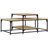  Stolić za kavu boja hrasta 102x60x45 cm konstruirano drvo | Eponuda.com