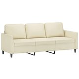  4-dijelni set sofa s jastucima krem od umjetne kože | shoptok.hr