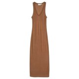 Calvin Klein braon maxi haljina cene
