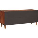 vidaXL Omare in policami za shranjevanje medijev s predalom s shranjevanjem z vrati Rjava | Shoptok.si