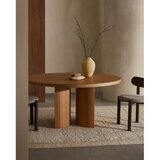 Kave Home Okrogla jedilna miza v hrastovem dekorju ø 150 cm Nealy – | Shoptok.si