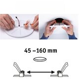 PAULMANN 92389 - LED/17W IP44 Kupatilsko ugradno svetlo VARIFIT 230V | Eponuda.com