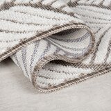 Flair Rugs Unutarnji i vanjski tepih boje slonovače 200x290 cm Elm Leaf – | shoptok.hr