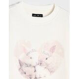 Sinsay Boxy crewneck majica s motivom zečeva | shoptok.hr
