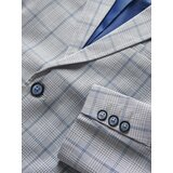 Reserved - Elegantan karirani sako - steel blue | shoptok.hr
