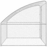  za pse s pohranom Srebrno 2 x 2 x 2 m Pocinčani čelik | Eponuda.com