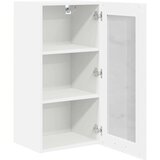 vidaXL Viseča omarica Riga 2 pcs Bela 40 x 31 x 80 cm Konstruiran les | Shoptok.si