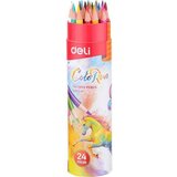 Deli drvene bojice u tubi + Rezač 1/24 630897 | ePonuda.com