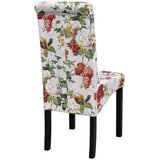 vidaXL Jedilni stoli 4 kosi večbarvno blago | Shoptok.si