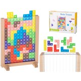 Montessori vertikalni tetris u drvenom okviru | shoptok.hr