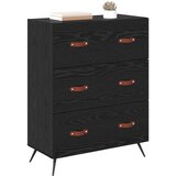  Komoda Crni Hrast 69,5 x 34 x 90 cm Konstrukcijsko drvo | shoptok.hr