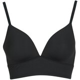 Athena Triangel / Brez opore SECONDE PEAU BUSTIER COQUES Črna u