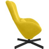  Jajolika fotelja Žuta 63 x 73 x 90 cm Baršun | Eponuda.com