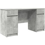 vidaXL Stol Beton Sivi 140x49x76 cm Konstruirano drvo Cijene