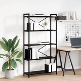  Polica Crni hrast 80 x 30 x 155 cm Konstruirano drvo | shoptok.hr
