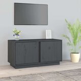 TV omarica siva 80x35x40,5 cm trdna borovina, (20731699) Cene
