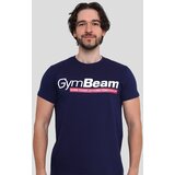 GymBeam Strong Tomorrow T-shirt Navy Blue
