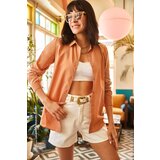 Olalook Shirt - Pink - Regular fit Cijene