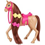  Konj za lutke Doll Lady 16 cm s dugom grivom Smeđa | shoptok.hr