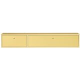 Hammel Furniture Svetlo rumena TV omarica 136x22 cm Mistral – Cene