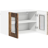  Zidni stakleni ormarić Lucca 2 pcs Staro drvo 60 x 31 x 40 cm | shoptok.hr