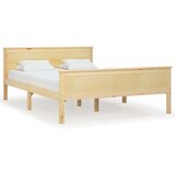  Posteljni okvir iz trdne borovine 160x200 cm, (20644275) | Shoptok.si