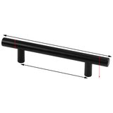 INF Mat črni T-bar ročaji (2 paketa) 3XL, (21783917) Cene