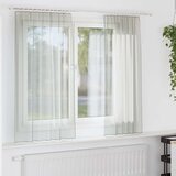 Voile zavjese s džepovima za šipke 2 kom svijetlo sive | shoptok.hr