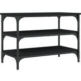 Maison Chic Klop za čevlje - Sedež za čevlje črna 70x38,5x49 cm inženirski les, (21777528) | Shoptok.si