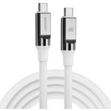 Mossily USB kabl JT188, Type-C to Type-C, 60W PD, 1m, Beli Cene