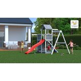Fungoo Set ACTIVER sivo - bijelo - drveno dječje igralište | shoptok.hr