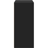  Komoda crna 70x41x93 cm od konstruiranog drva | Eponuda.com