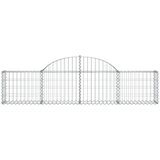  Lučne gabionske košare 7 kom 200x30x40/60 cm pocinčano željezo | shoptok.hr
