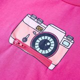  Dječja majica tamnoružičasta 116 | shoptok.hr