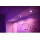Philips Hue LED vgradni žaromet White & Color Ambiance Centura (RGBW, Premer: 9 cm, Barva ohišja: Črna) | Shoptok.si