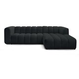 Bobochic Paris Crna kutna garnitura (s desnim kutom/s ležaljkom) Talia – | shoptok.hr