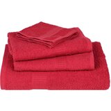  Brisače 10 kos rdeča 100x200 cm 360 g/m² 100% bombaž, (21822818) | Shoptok.si