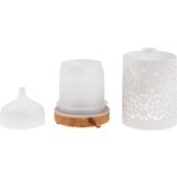 Kondela Aroma difuzor/vlažilec zraka, beli/naravni, AMAYA | Shoptok.si