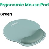 Ugreen ergonomska podloga za miško z naslonom za zapestje - zelena | Shoptok.si