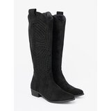 SEASTAR Black openwork cowboy boots | ePonuda.com
