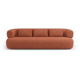 Micadoni Sedežna garnitura iz tkanine bouclé v barvi terakote 226 cm Jenny – | Shoptok.si
