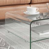  Stolić za kavu prozirni 50 x 45 x 33 cm od kaljenog stakla | shoptok.hr