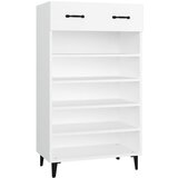 Maison Chic Omarica za obutev - Kopa za čevlje bela 60x35x105 cm konstruiran les, (21776311) Cene