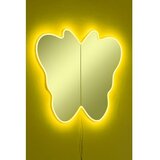 Hanah home ogledalo sa led osvetljenjem butterfly silver yellow | ePonuda.com